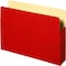 Business Source Colored Expanding File Pockets Letter Red 26552 - alternate 2